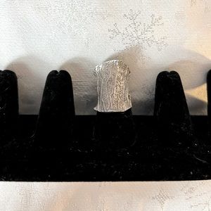 Jacmel Mauritius Wide Sterling Silver Ring